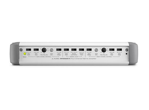 JL Audio MHD600/4-24V - forsterker Marine HD serie 4x150W  (24VOLT)