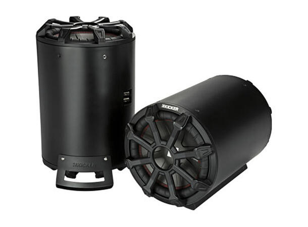 Kicker 46CWTB102 – basskasse rørform 10" 800W CompR Griller inkl. 