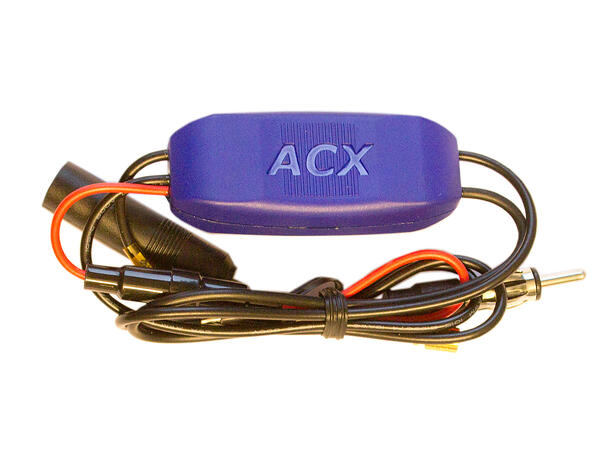 ACX - Antenne / aktiv splitter KIT DIN, DAB+ splitter, antennepisk M5/M6 
