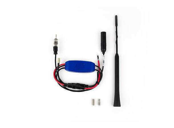 ACX - Antenne / aktiv splitter KIT DIN, DAB+ splitter, antennepisk M5/M6 
