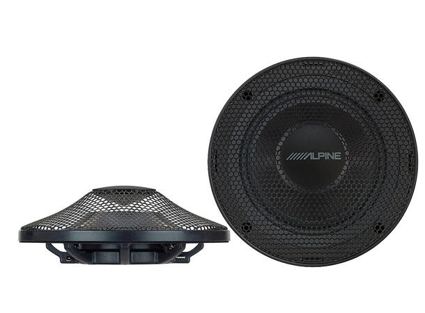 Alpine SPC-R100S radial høyttalere Grunn 4" med 360grader lydspredning