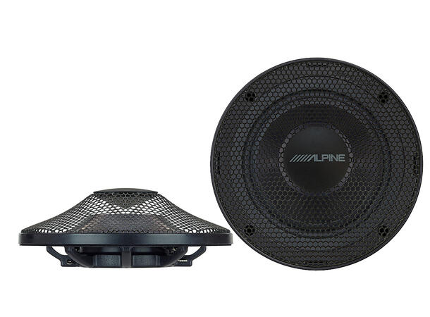Alpine SPC-R100S radial høyttalere Grunn 4" med 360grader lydspredning 