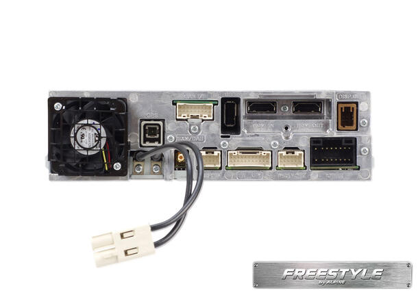 Alpine X702D-F - freestyle hovedenhet 7" NAVI CarPlay AndroidAuto 