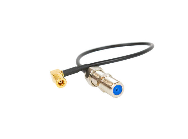 SMB hun - F han/hun 20cm vinkel SMB F adapter 