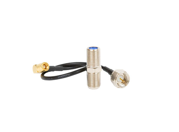 SMB hun - F han/hun 20cm vinkel SMB F adapter 