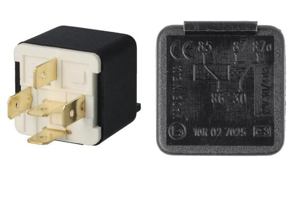 Vekselrele 12V/30A 87A 