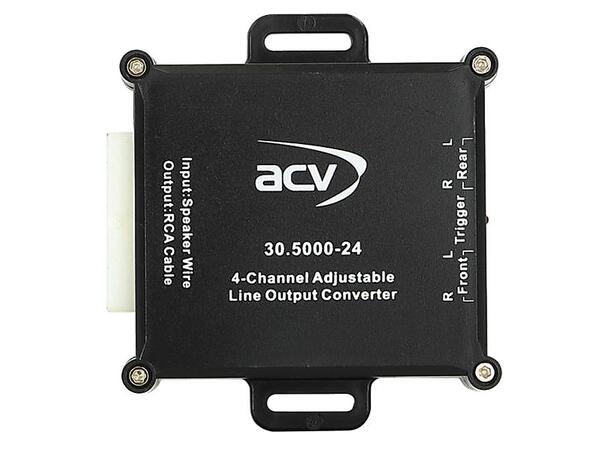 ACV Aktiv system adapter Audi m/Bose A3, A4, A6, A8, TT, Mini ISO 