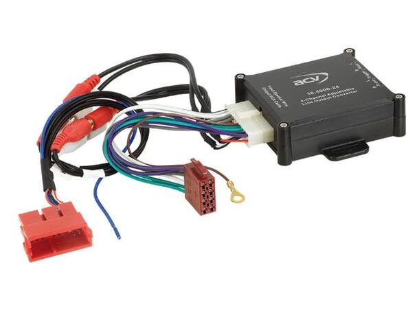 Aktiv system adapter Audi m/Bose A3, A4, A6, A8, TT, Mini ISO 