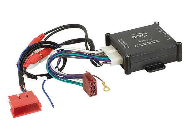 Aktiv system adapter Audi m/Bose system A3, A4, A6, A8, TT, Mini ISO
