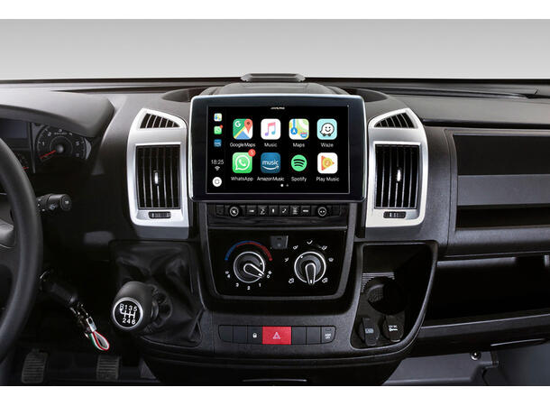 Alpine X903D-DU Premium Navi Fiat Ducato 9" skjerm DAB+ CarPlay AnroidAuto 