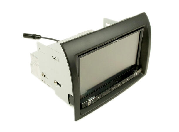 Radioramme Citroën, Fiat Ducato, Peugeot sort, 2 DIN m/lomme 