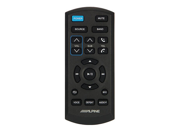 Alpine RUE-4360 fjernkontroll IR for "Remote-Ready" hovedenheter 