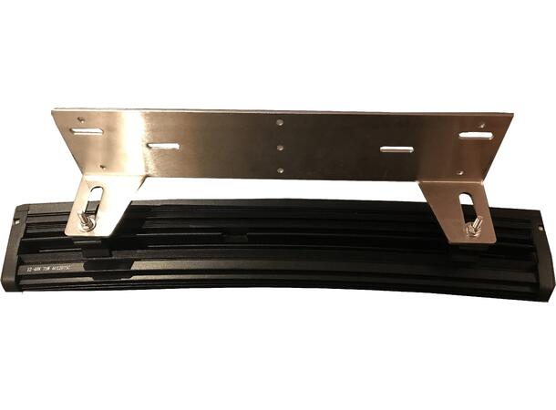 Feste for ekstralys bar innfelt Rustfri Krom 