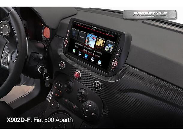 Alpine X903DC-F hovedenhet "Freestyle" 9" skjerm DAB+CarPlay AnroidAuto (TRUCK) 
