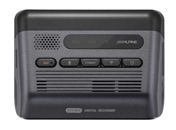 Alpine DVR-Q1000 dashcam Connected Dash Cam (2K QHD) 