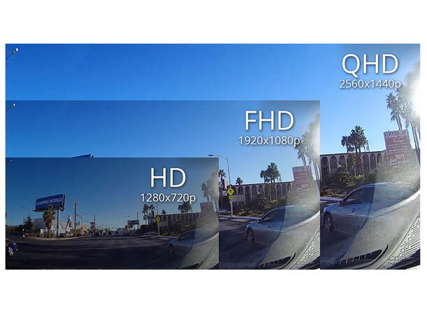 Alpine DVR-Q1000 dashcam Connected Dash Cam (2K QHD) 
