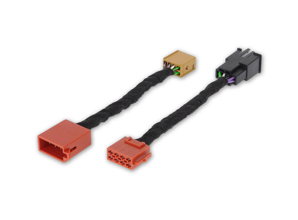 Alpine KWE-FR1AU - adapter quadlock - ISO overgang 