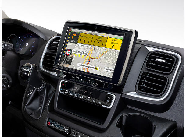 Alpine X903D-DU8 for Fiat Ducato 8 9" multimediaenhet m/DAB+ og navi 