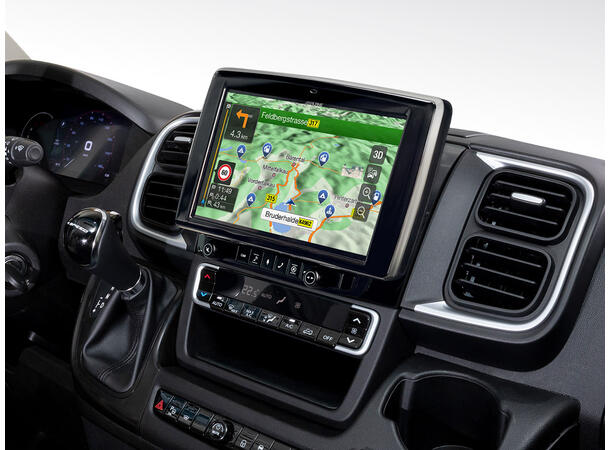 Alpine X903D-DU8 for Fiat Ducato 8 9" multimediaenhet m/DAB+ og navi 