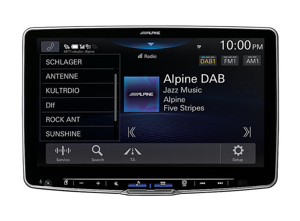 Alpine iLX-F115D multimediastasjon Digital Media Station Halo 11