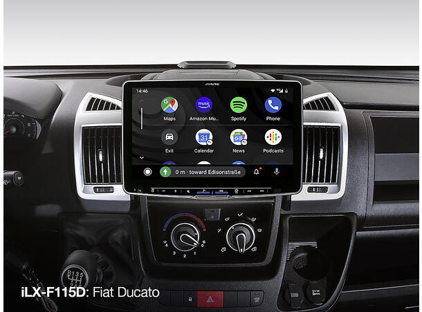 Alpine iLX-F115D multimediastasjon Digital Media Station Halo 11 