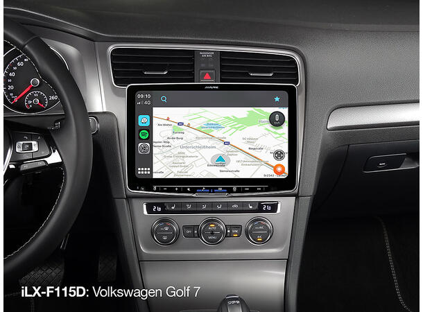 Alpine iLX-F115D multimediastasjon Digital Media Station Halo 11 