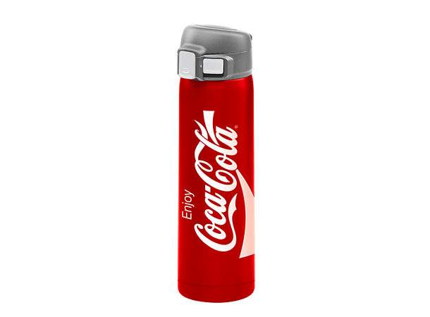 Coca Cola MDB 50 flaske 0,5L rustfritt stål m drikkekork 