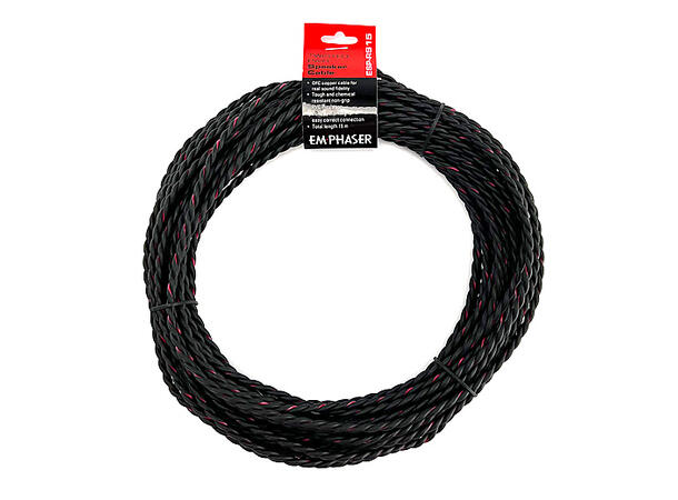 Emphaser ESP-RS10 Høyttalerkabel 1.0mm2   rød/sort 15m 