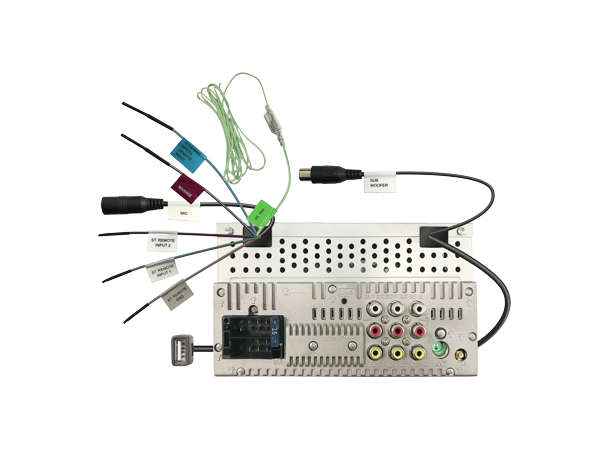 JVC KW-M180DBT - hovedenhet 6,8" skjerm 4x45W DAB Blåtann kamera inn 