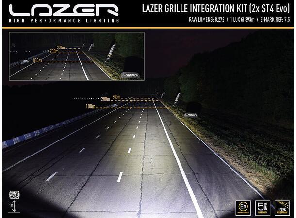 Lazer Grillkit med ST4 Evo til Transporter T6.1