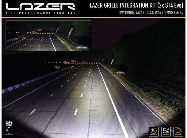 Lazer Grillkit med ST4 Evo til Transporter T6.1 