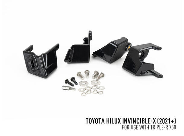 Lazer grillbraketter Triple-R 750 | Hilux Invincible-X 2021+