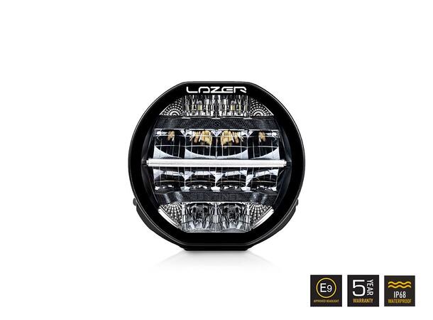 Lazer® Sentinel 7 BLACK Sort 7". 5208  Lumen, 