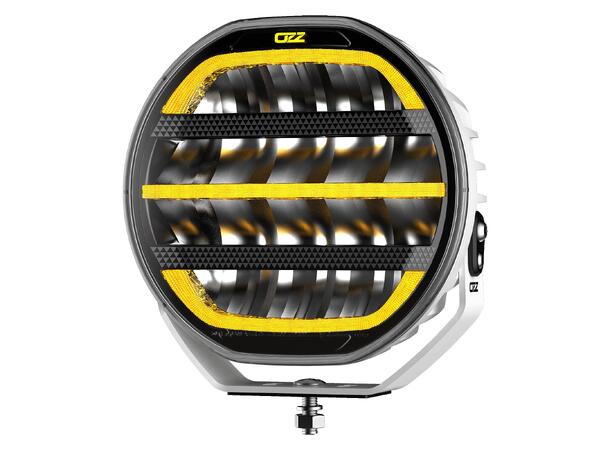 OZZ XR2 P9" LED ekstralys, (HVITT HUS) 15000lm 134W 