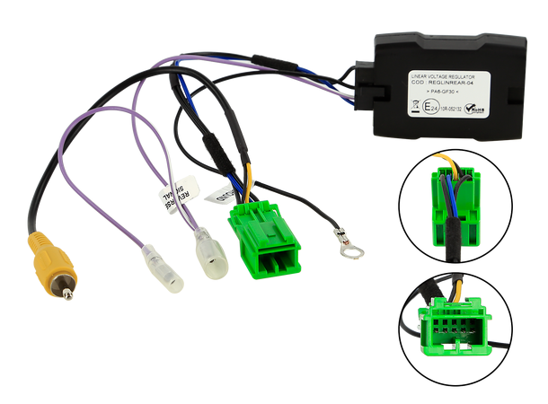 Ryggekamera adapter Isuzu D-Max 2020-22 orginalt kamera på uorginal spiller 