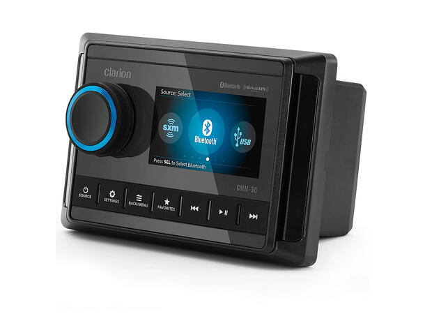 Clarion CMM-30 Marine Spiller 4X25 Watt RMS-NMEA 2000 