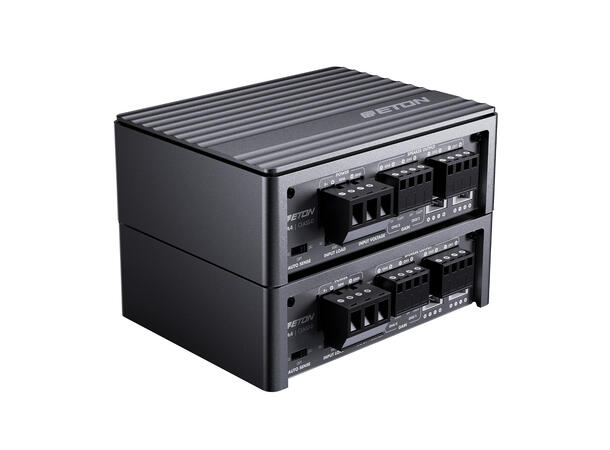 ETON PA 4 4-kanals forsterker 2 × 140 W RMS | Audiocom