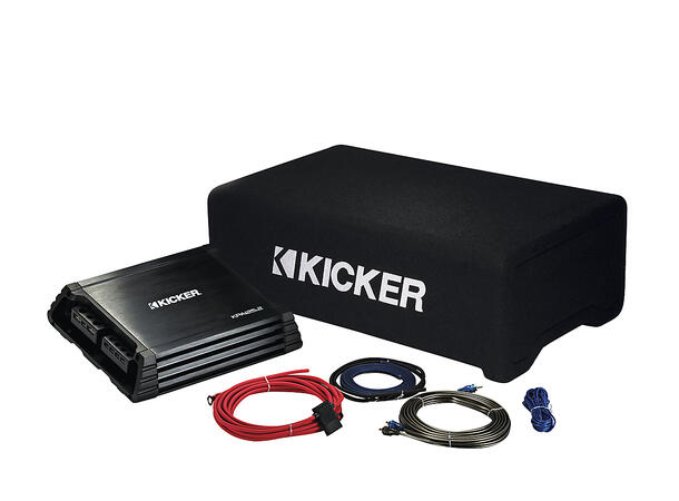 Kicker KKPDF212 basspakke 12" DownFire AMP & KIT 