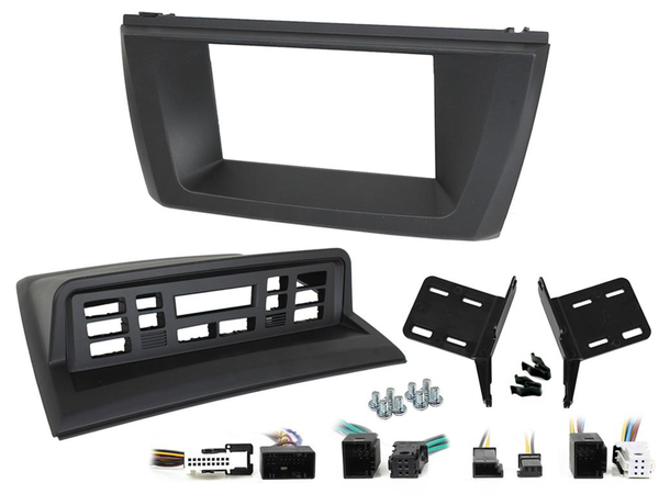 Monteringsramme 2-DIN, sort BMW X3 (E83) BMW X3 (E83) 2004 - 08/2010 