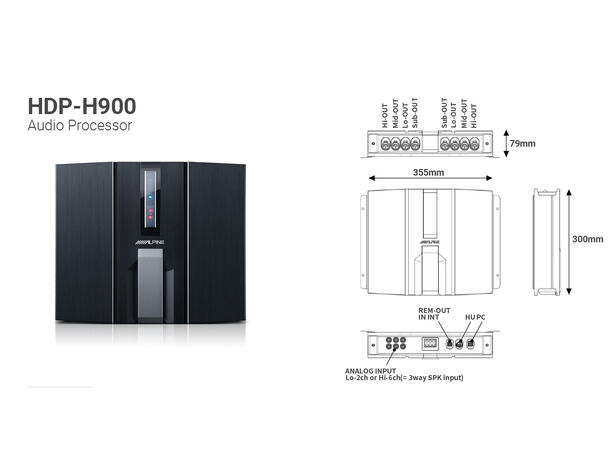 Alpine F#1 status - High End bilstereo 384kHz/32bit DSP, AMP, HU og høyttalere 