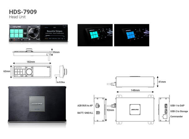 Alpine F#1 status - High End bilstereo 384kHz/32bit DSP, AMP, HU og høyttalere 