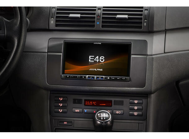 Alpine ILX-705E46,  BMW 4x50W, Bluetooth, USB, DAB, CarPlay 