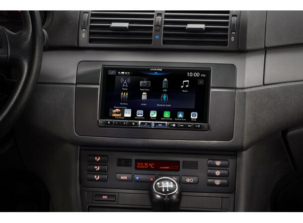 Alpine ILX-705E46,  BMW 4x50W, Bluetooth, USB, DAB, CarPlay 