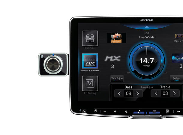 Alpine RUE-BK01 - Blåtann Kontroller til nyere AV modeller (2021->) 