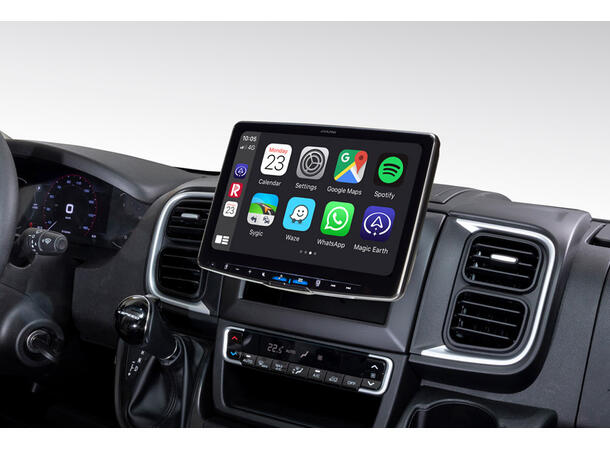 Alpine iLX-F905DU8 – 9" hovedenhet til Fiat Ducato 8