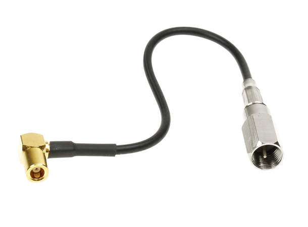 Antenneadapter FME (m) til SMB (f) 90 grader 