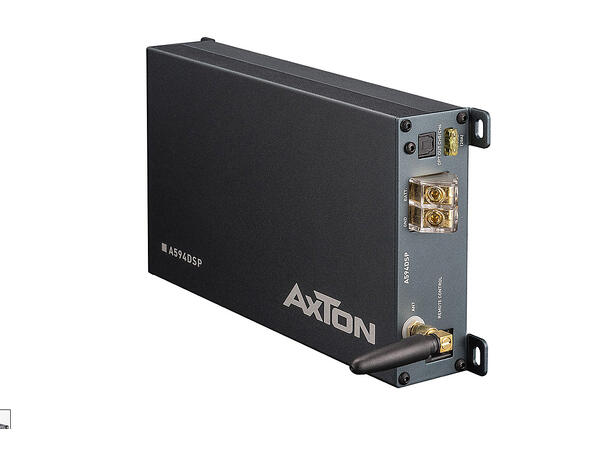 Axton A594DSP - forsterker m/DSP 4x50W, 6-kanals DSP, optisk ut