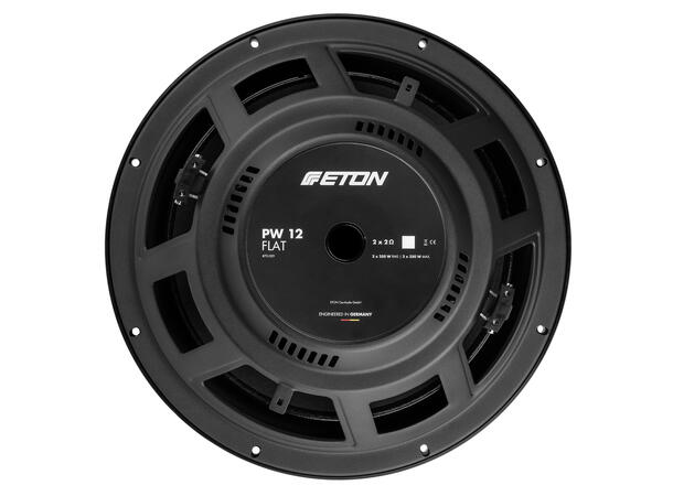 Eton PW12FLAT - subwoofer 12" 2ohm DVC 