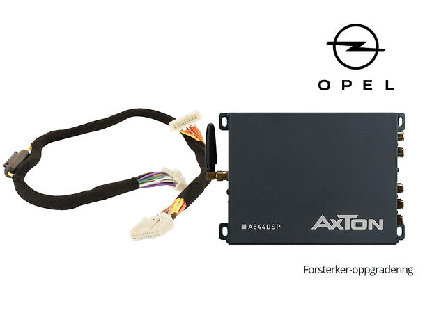 Opel forsterker-oppgradering fra Axton DSP lydjustering Plug & Play