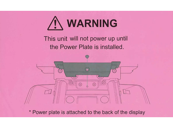 Reservedel Alpine Halo9 "Power plate" Til ILX-F903D, INE-F904D/DC 
